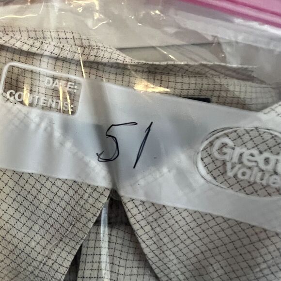 Faconnable Dress Shirt Mens 3 15.5L Long Sleeve Button Down Check Made In Usa - Picture 8 of 8